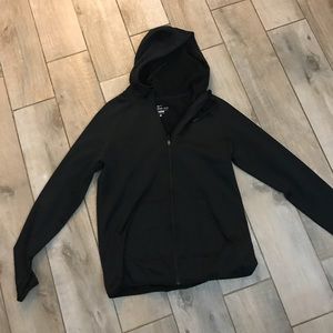 Black Nike Zip Up Hoodie